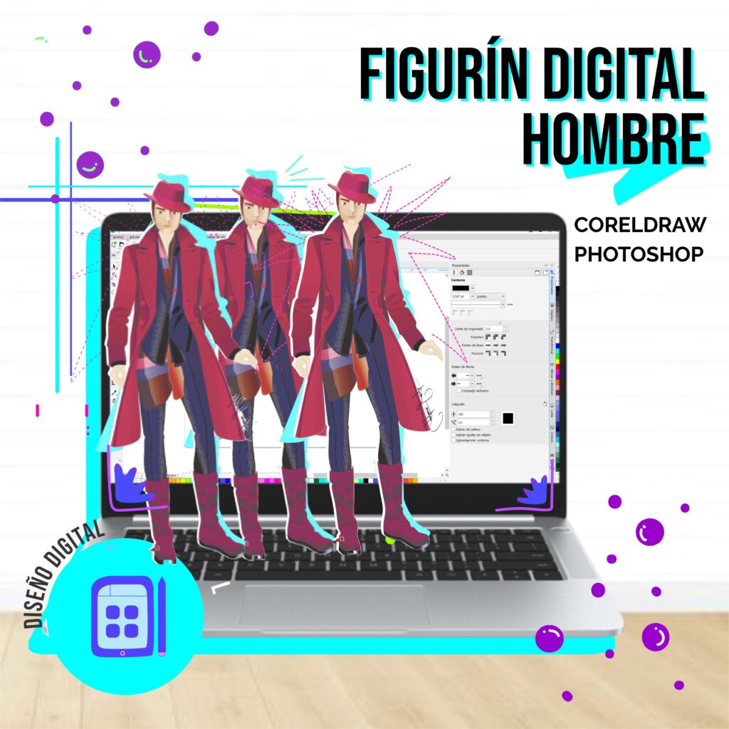 Figurin Digital Hombre