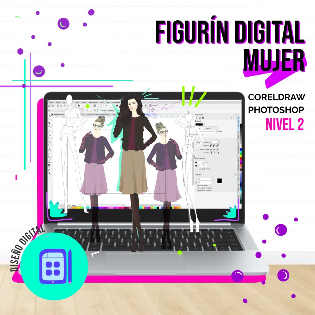 Figurin Digital Mujer Nivel 2